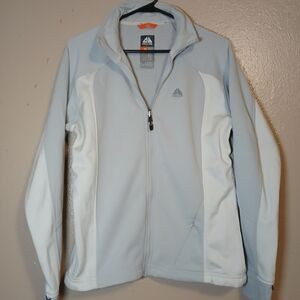 Nike ACG Jacket Womens Medium Thermal Layer‎ 2 Therma Fit Zip Pocket Colorblock